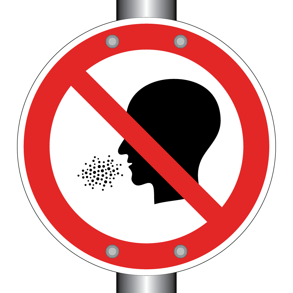 No coughing