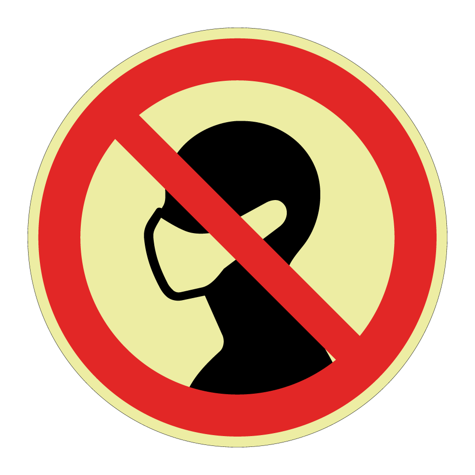 Sin mascarillas