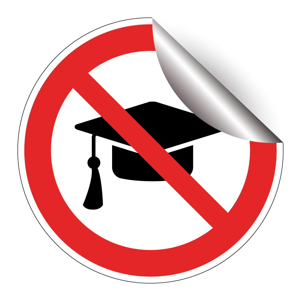 Pas de toque de graduation