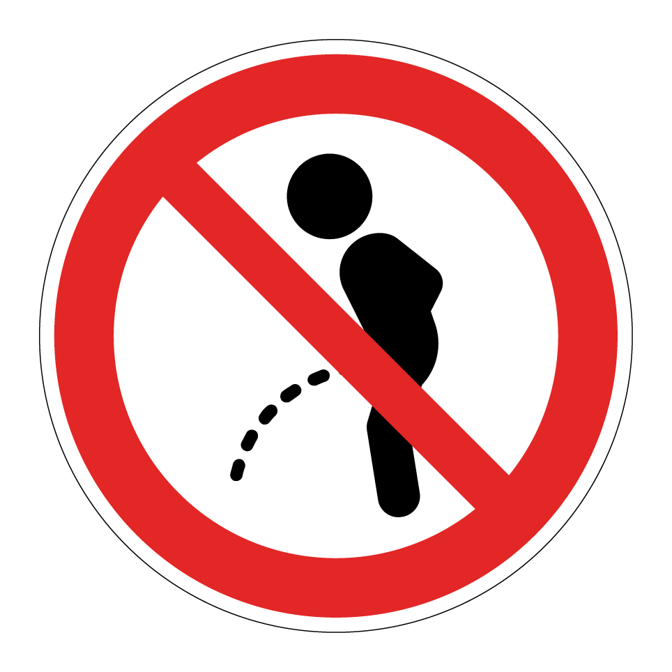 Interdiction d’uriner