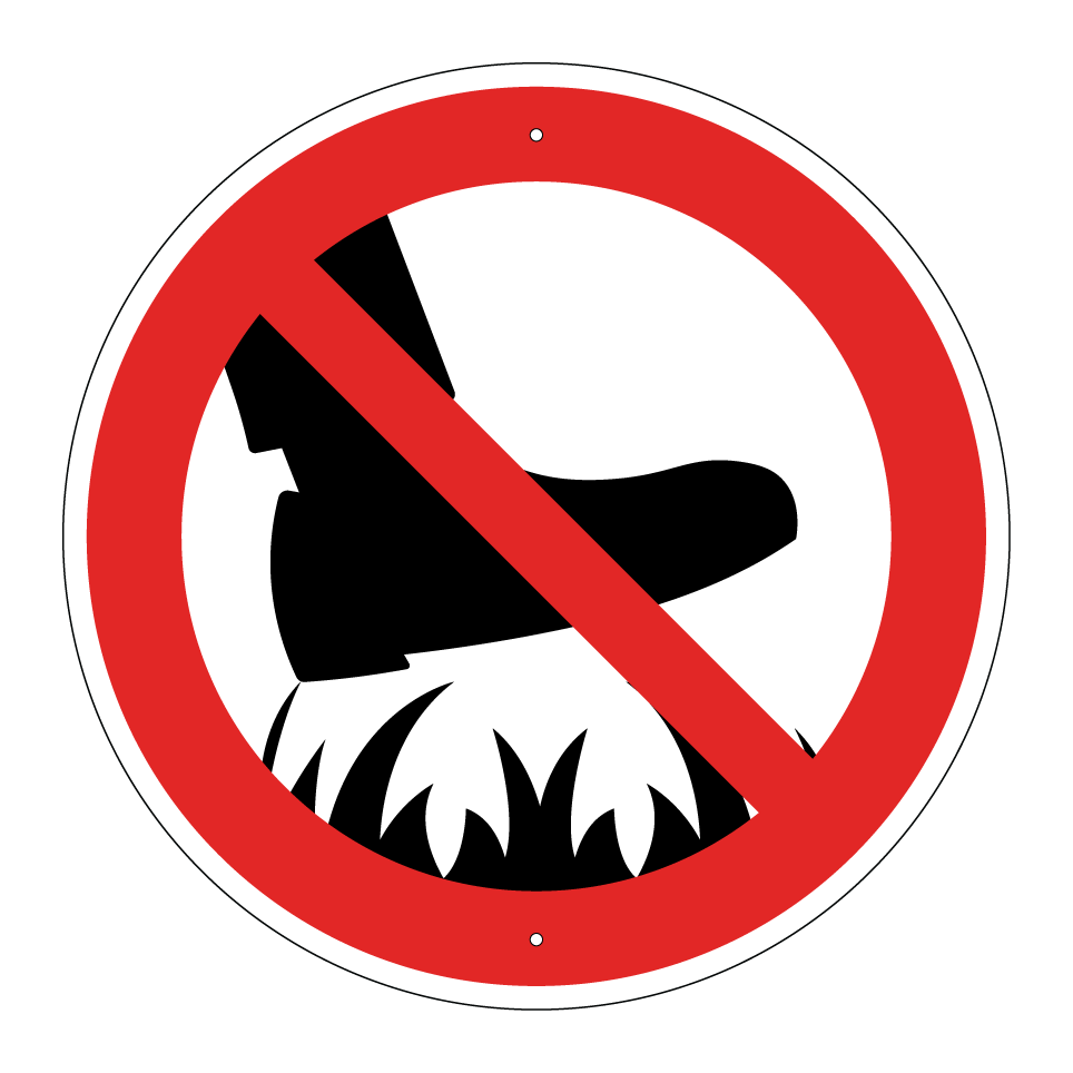Do not walk on grass