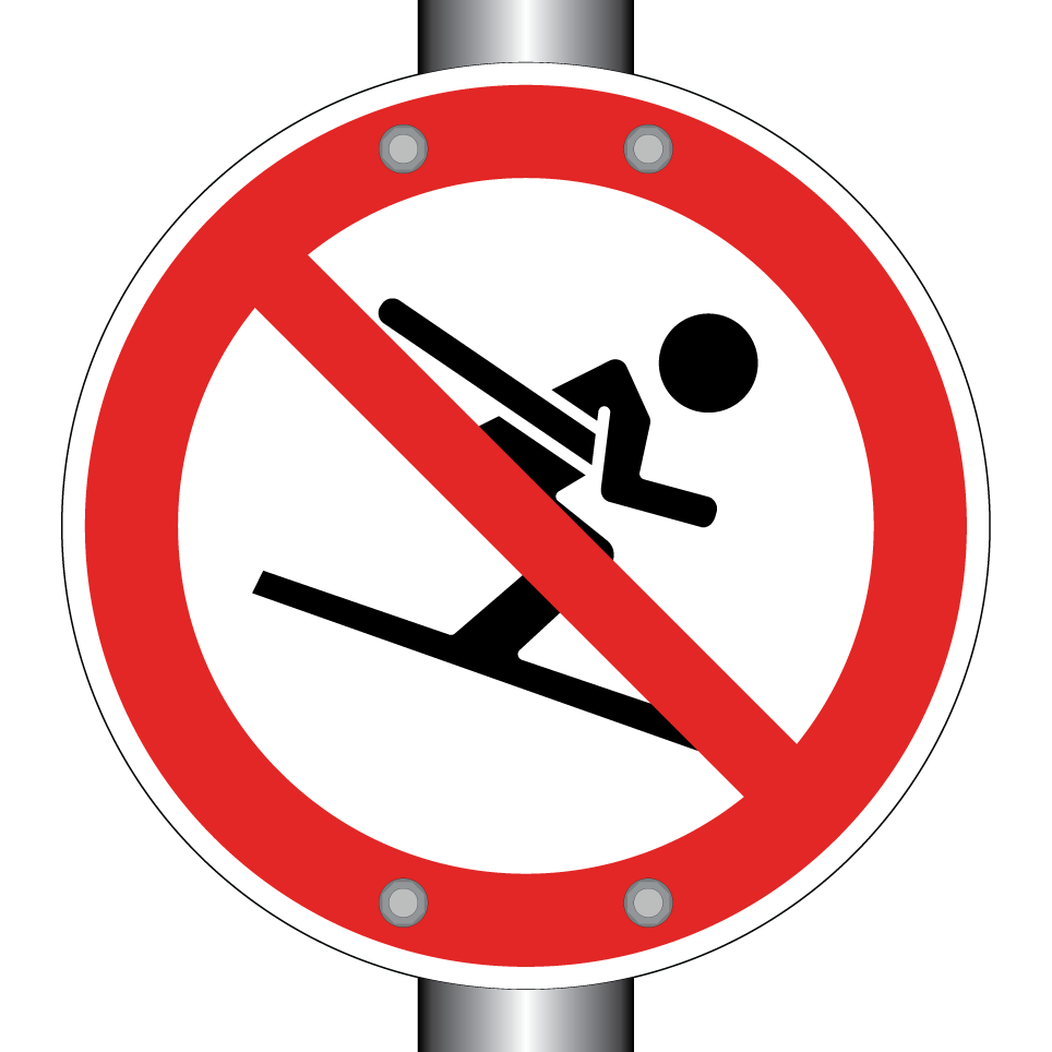 Ski interdit