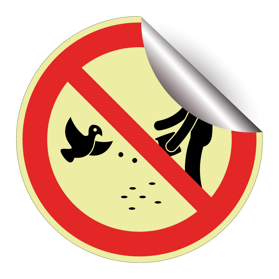 No dar de comer a las aves