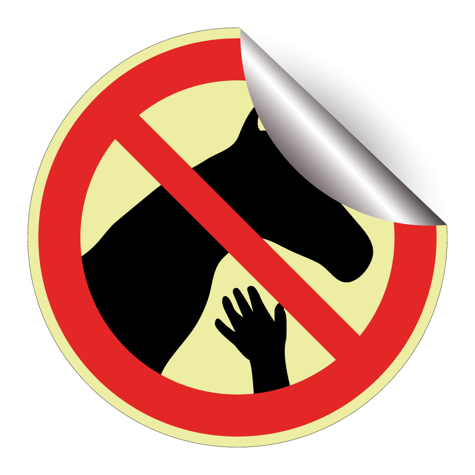 No tocar caballos