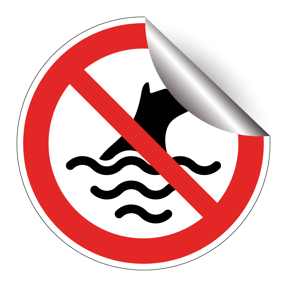 No perros en el agua