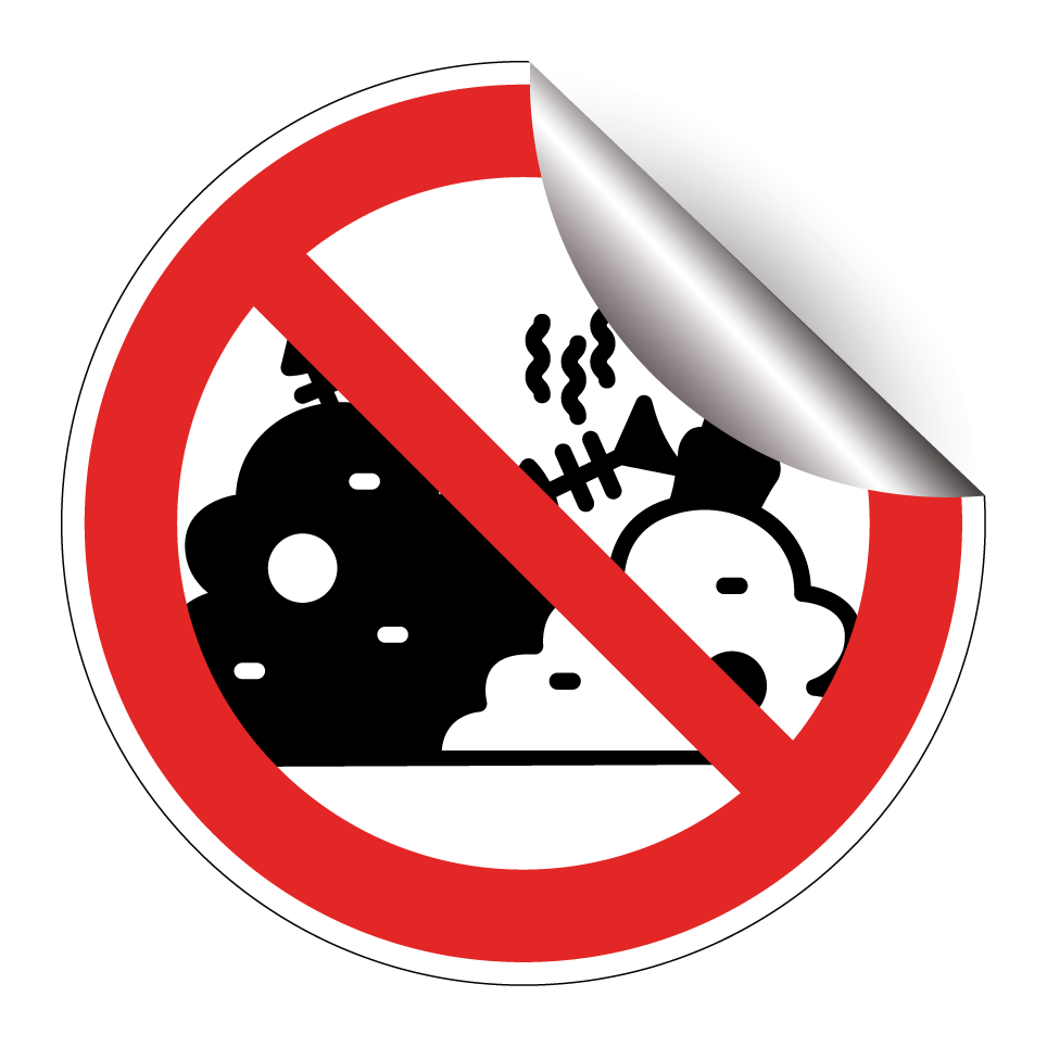 No dumping garbage