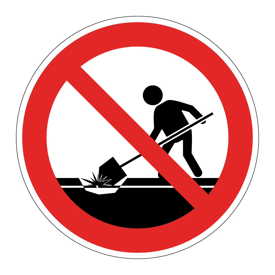 No breaking ground