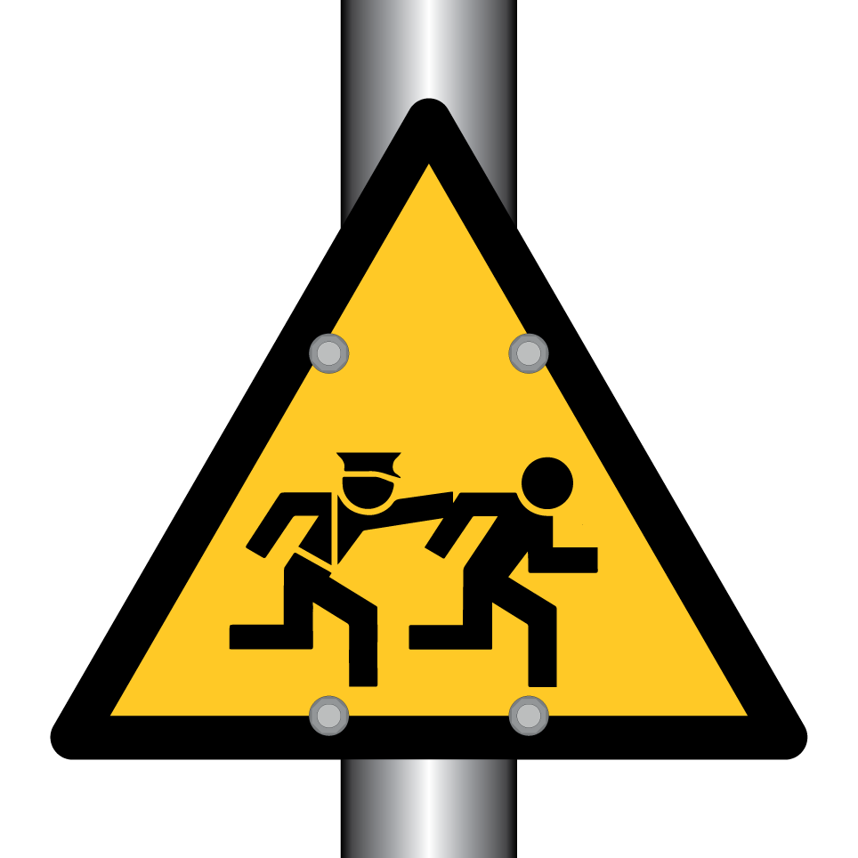 Warning security enforcement