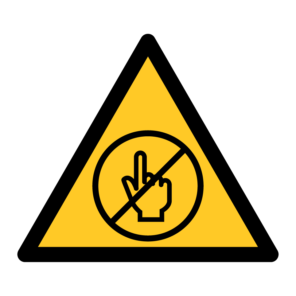 Warning do not touch