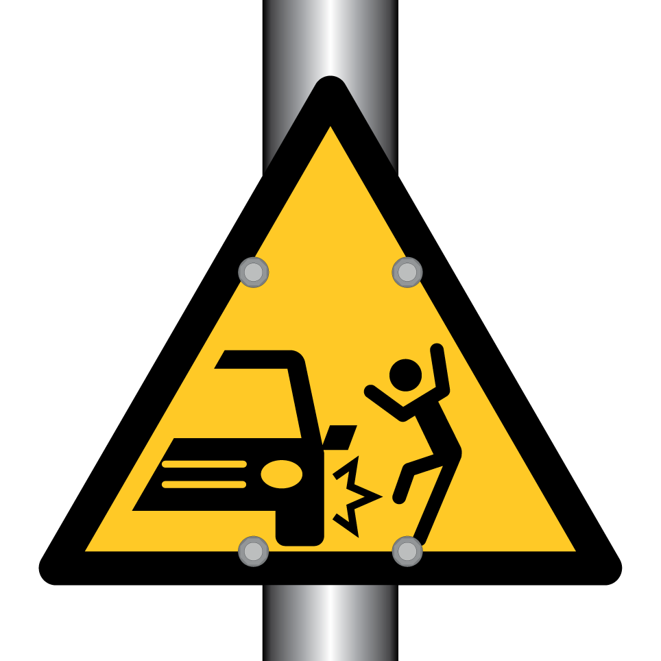 Warning vehicle collision hazard